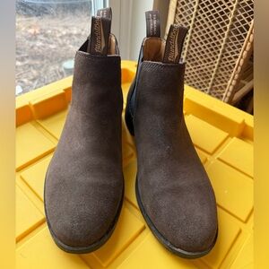 Blundstone brown dress suede chelsea boot BL2391 Ankle Boots for Men size 8.5AUS